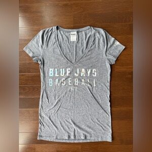 Victoria’s Secret PINK Toronto Blue Jays Logo T shirt
Grey/Silver